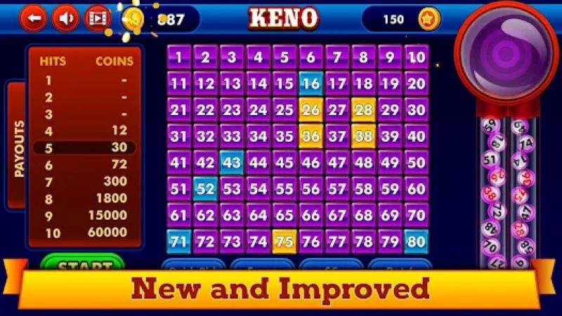 Keno là game xổ số số nhanh phổ biến tại GOD55  